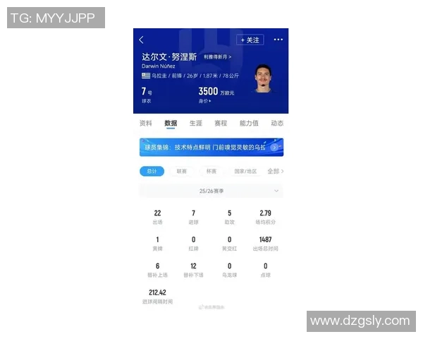 努涅斯在赛季中展现出色表现引发球迷热议与媒体关注